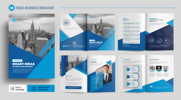 Corporate business brochure template
