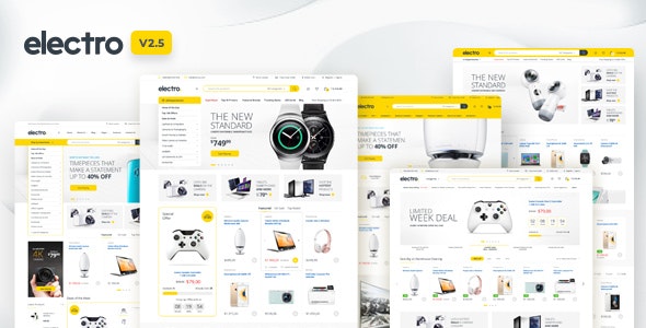 Electro v1.0.1 - template for online electronics store OpenCart 2