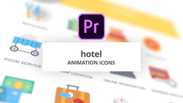 Hotel - Animation Icons
