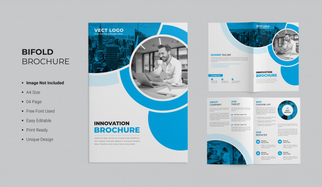 Innovation bifold brochure design