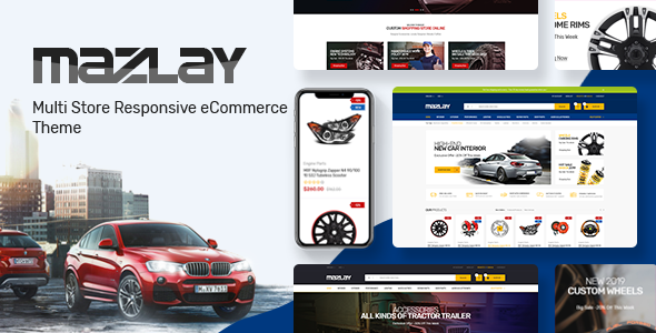 Mazlay v1.0 - OpenCart 3 auto parts store template
