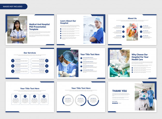 Medical and hospital presentation slider template