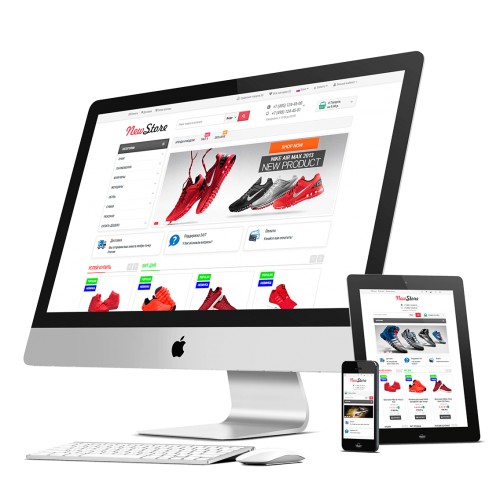 NewStore - responsive universal template for Opencart 2.3