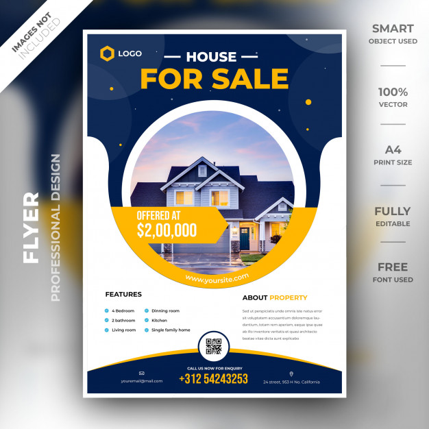 Realestate flyer template