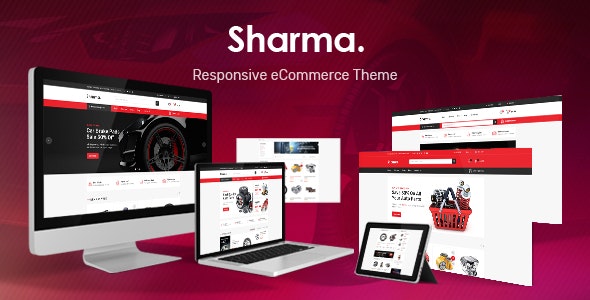 Sharma v1.0 - template for online auto parts store OpenCart