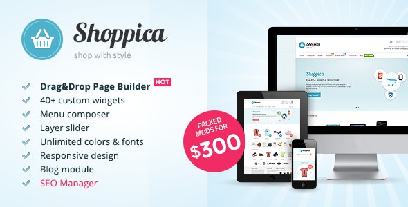 Shoppica v3.3.2 - premium OpenCart template