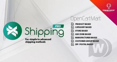 X-Shipping Pro 3.2.2 - Advanced OpenCart Shipping Module