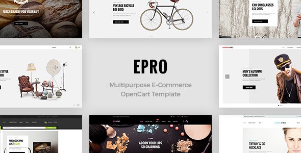 ePro - Responsive OpenCart Template
