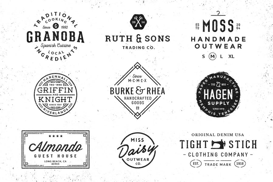 10 Logo-Badge Templates Vol.2