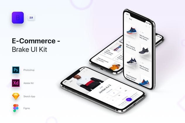 Brake UI Kit 2.0 - E-Commerce Shop Store