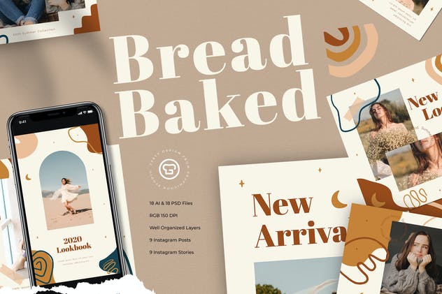 Bread Baked Instagram Pack