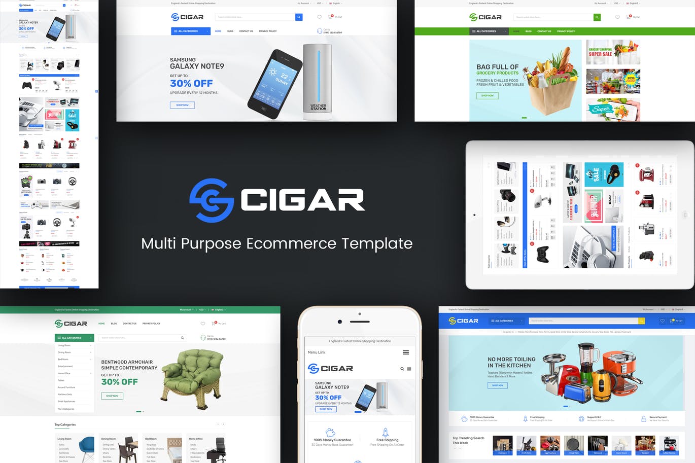Cigar - Mega Store Responsive Magento Theme