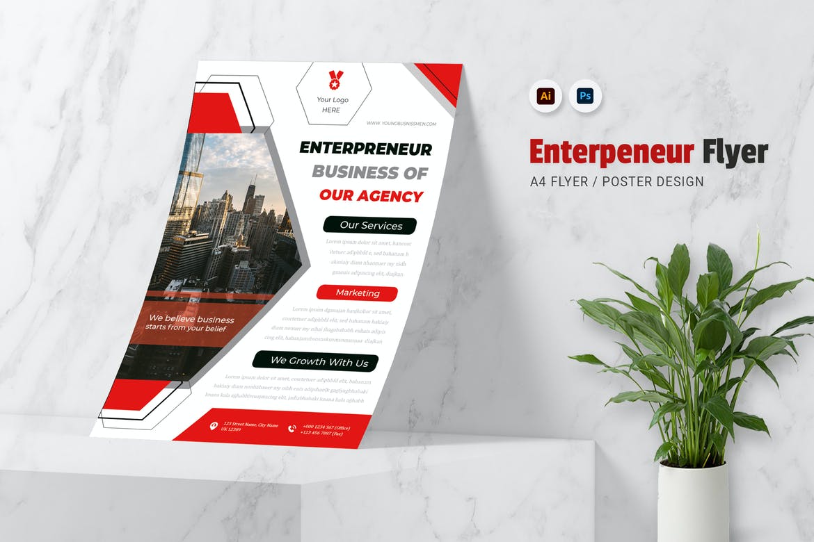 Enterpreneur Agency Flyer