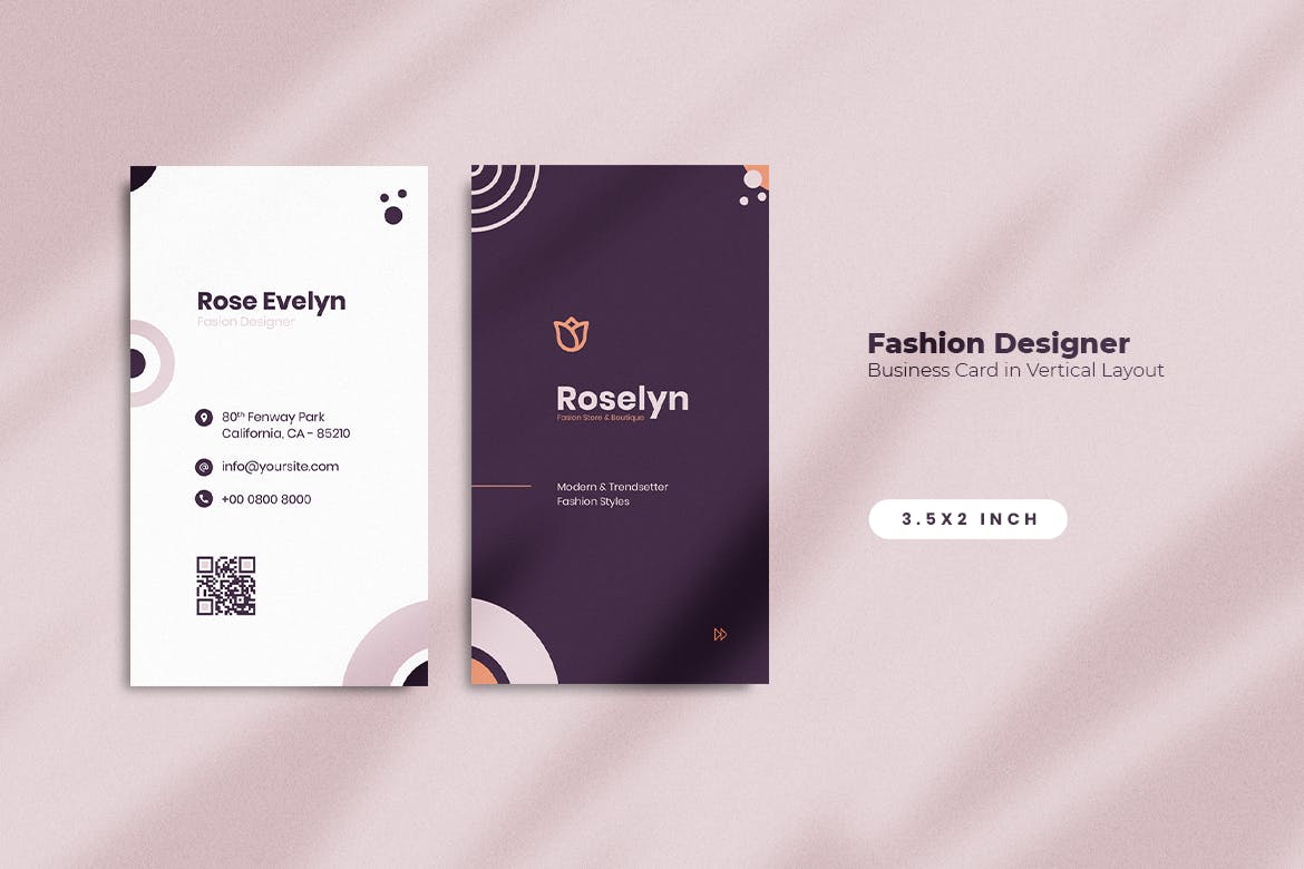 Fashion Designer Business Card