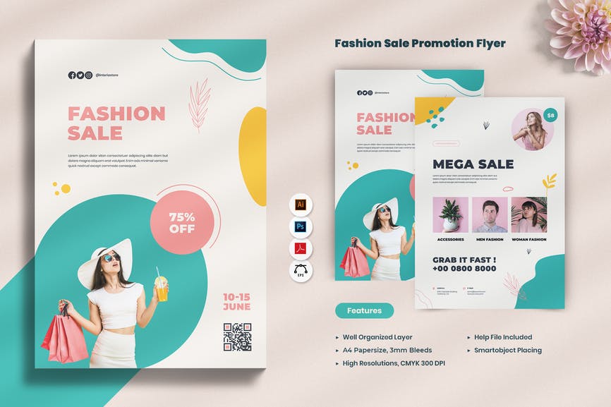 Fashion Sale Promotion Flyer