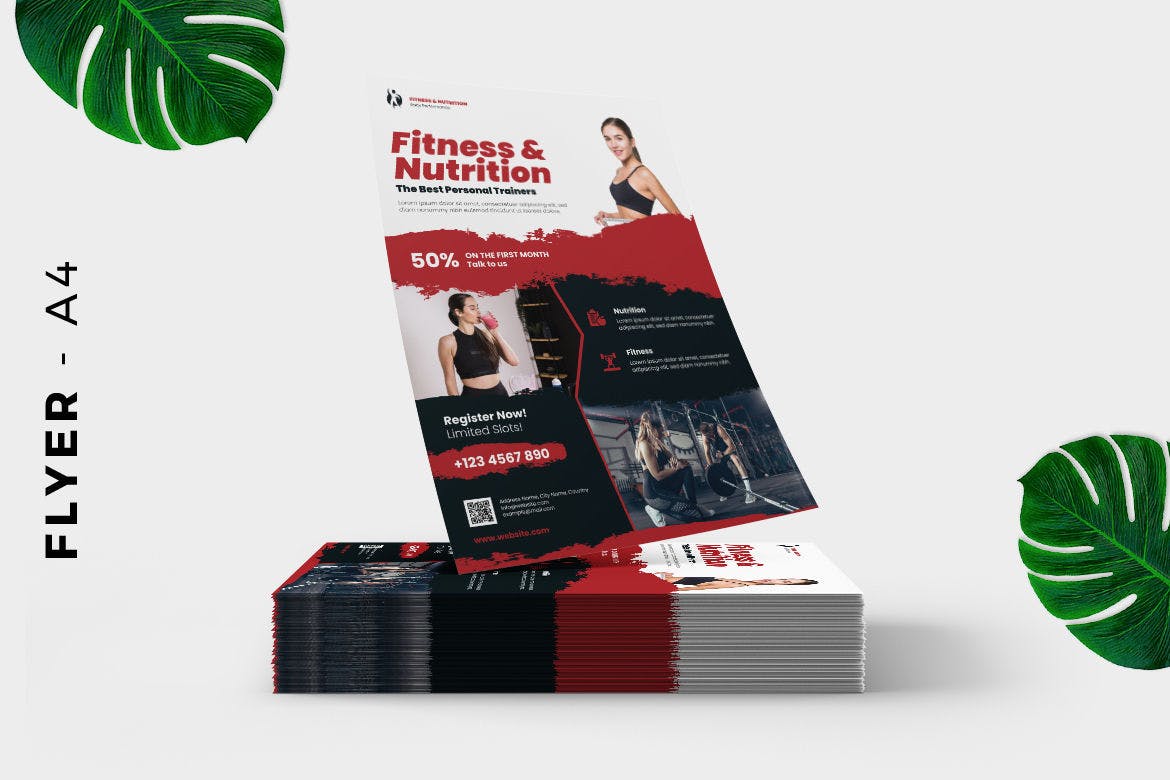Fitness Gym Flyer Design