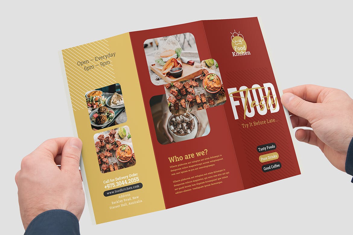 Food Trifold Brochure