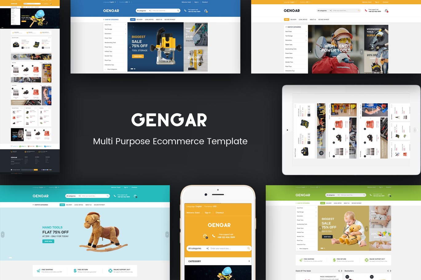 Gengar - Responsive Magento 2 Theme