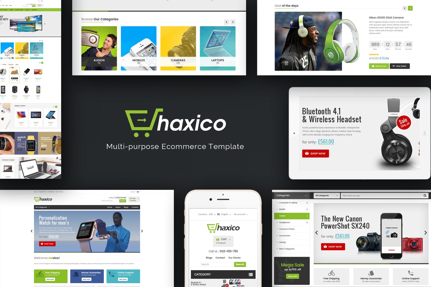 Haxico - Technology Responsive Magento Theme