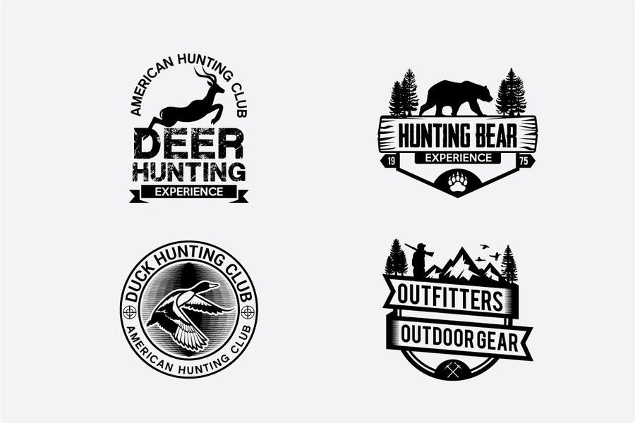 Hunting Badges and Logos