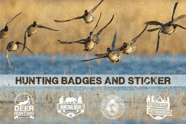 Hunting Badges and Logos