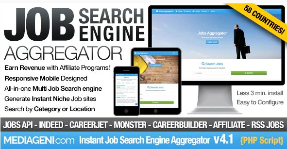 Instant Job Search Engine Aggregator