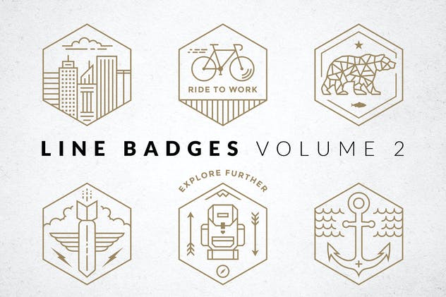 Line Badges - Volume 2