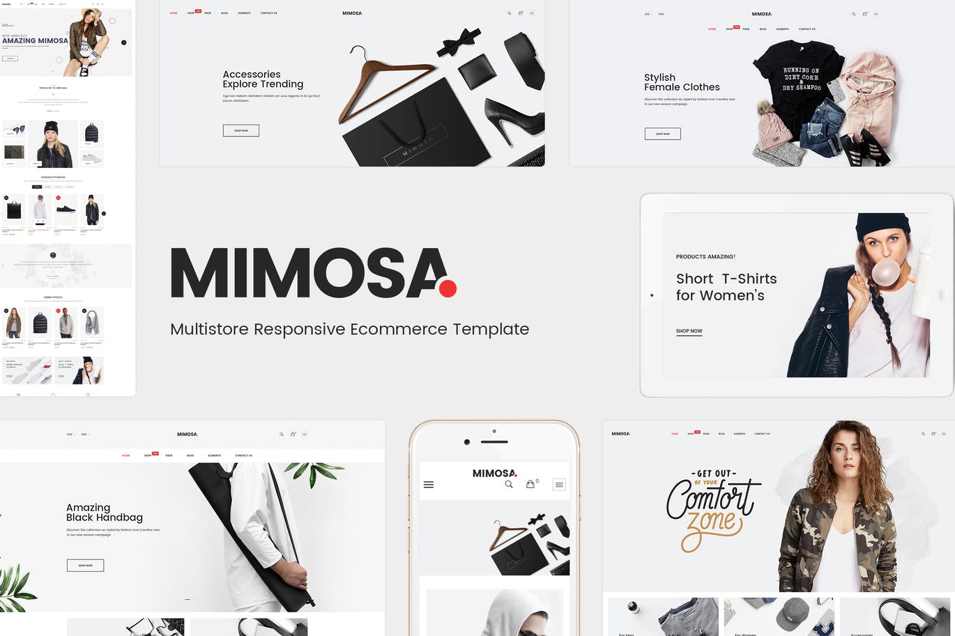 Mimosa - Responsive Fashion Magento 2 Theme