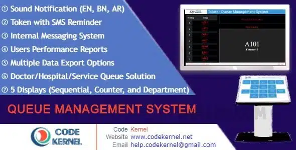 Queue Management System v4.0.0 NULLED
