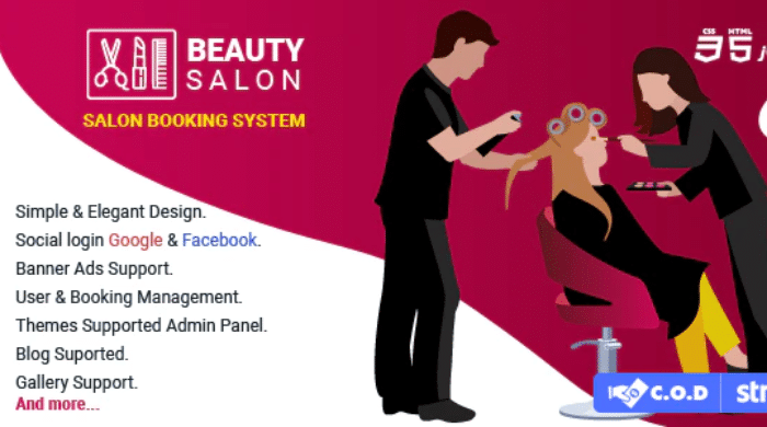 Salon Booking Management System