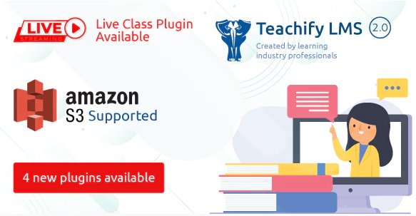Teachify LMS v2.3.0 - powerful learning management system