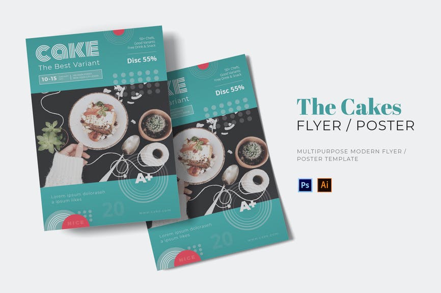 The Cakes Flyer