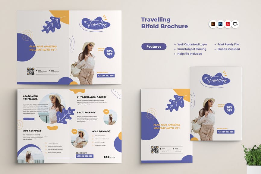 Travel Agency BiFold Brochure