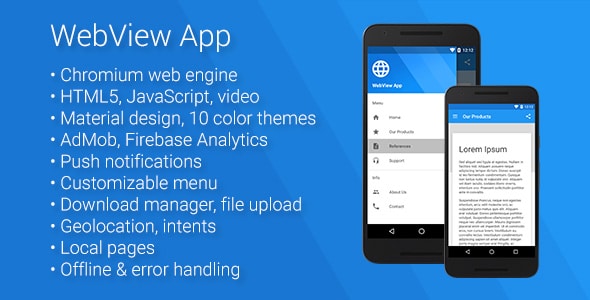 Universal Android WebView App
