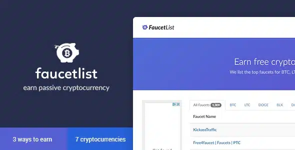 Bitcoin Faucet List - list of faucets for cryptocurrencies