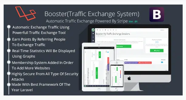 Booster Traffic Exchange System v6.0 - traffic exchange system