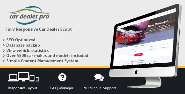 Car Dealer Pro v2.003 - car dealership management script