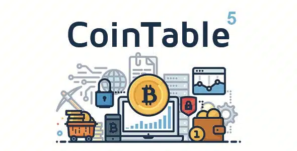 Coin Table - Cryptocurrency Markets, ICOs & Mining CMS
