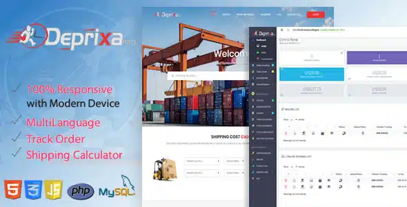 Courier Deprixa Pro v3.3.0.1 - integrated web-based logistics system