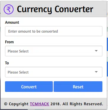 Currency Converter - currency converter
