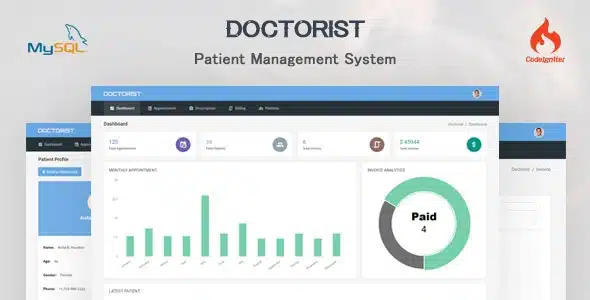 Doctorist v1.0.0 - patient management system