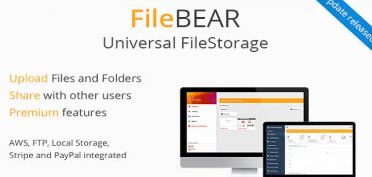 FileBear v1.7 - file sharing script