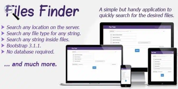 Files Finder v1.2.2 - file search script
