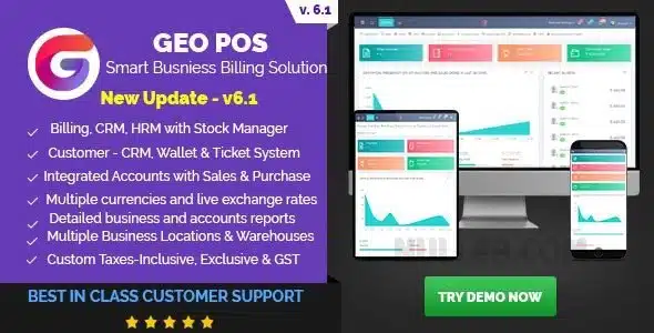 Geo POS v6.1 NULLED - POS system