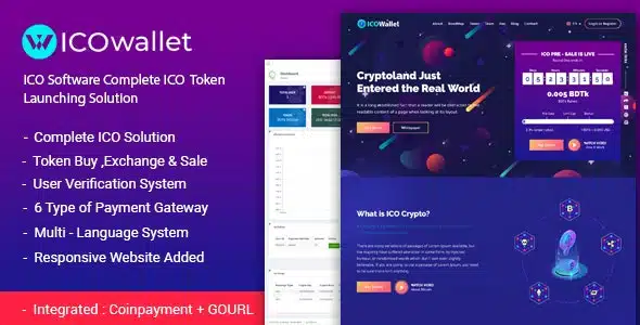 ICOWallet- ICO Script - Complete ICO Software and Token Launching Solution