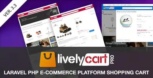 LivelyCart PRO - Laravel E-Commerce Platform - Shopping Cart