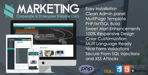 Marketing - Corporate & Enterprise Website CMS