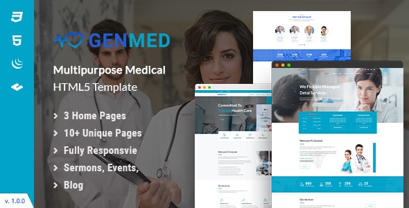 Multipurpose Medical HTML5 Template | Health & Beauty