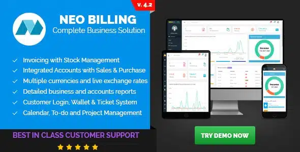 Neo Billing - Accounting, Invoicing And CRM Software