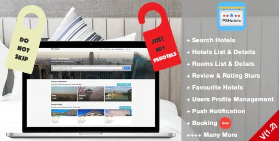 PSHotels Website v1.3 - hotel search script